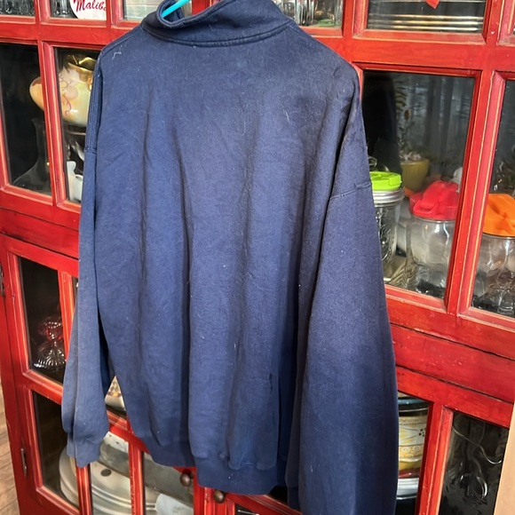 Pullover sweatshirt with half zip - Picture 3 of 3